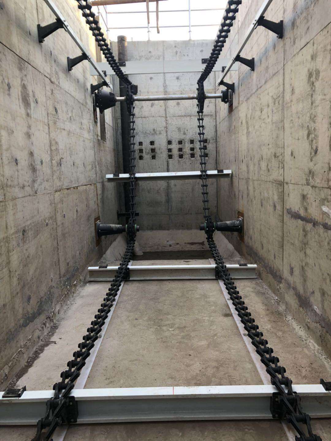 非金屬鏈板刮泥刮渣機